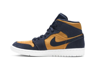 Air Jordan 1 Mid SE Premium 'Stain Gold'