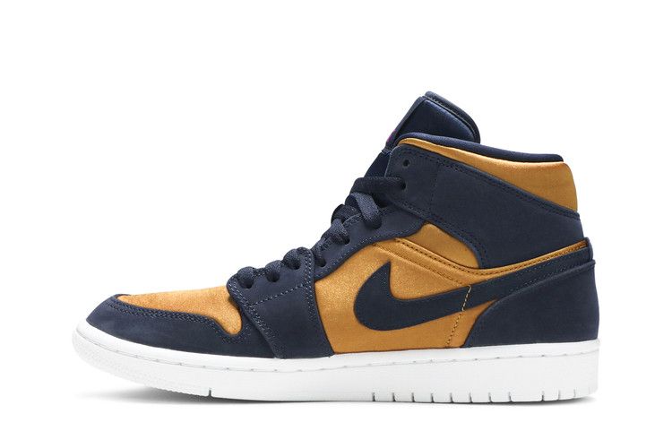 Air Jordan 1 Mid SE Premium 'Stain Gold'