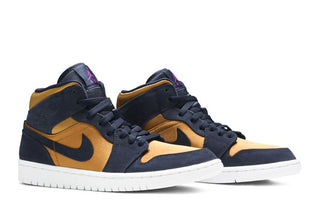 Air Jordan 1 Mid SE Premium 'Stain Gold'