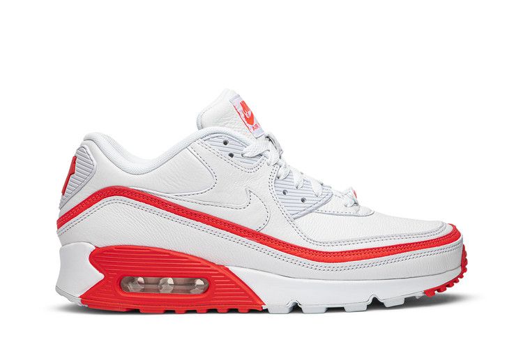 Undefeated x Nike Air Max 90 'White Solar Red'