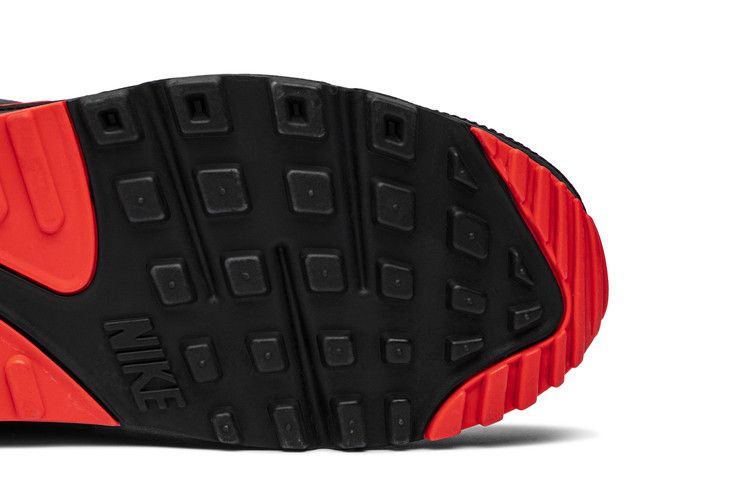 Undefeated x Nike Air Max 90 'Black Solar Red'