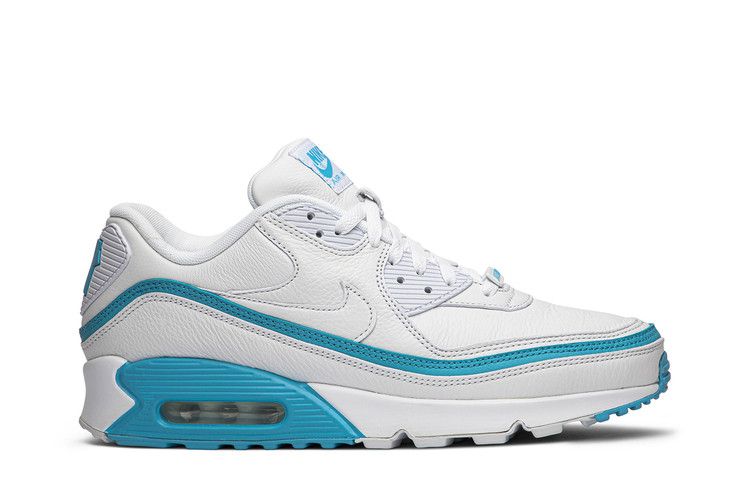Undefeated x Nike Air Max 90 'White Blue Fury'