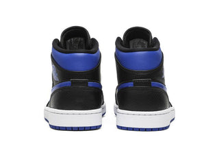 Air Jordan 1 Mid 'Black Hyper Royal'