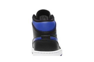 Air Jordan 1 Mid 'Black Hyper Royal'