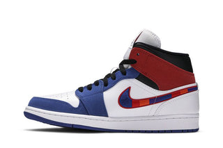 Air Jordan 1 Mid 'Multicolored Swoosh'