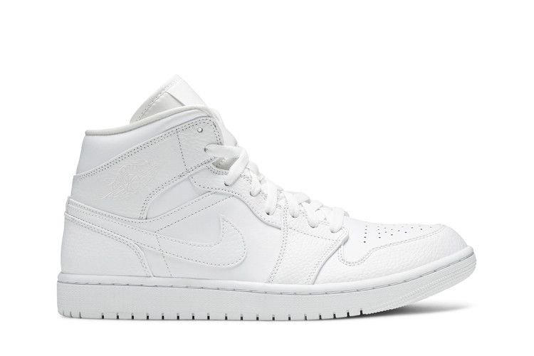 Air Jordan 1 Mid 'Triple White' 2020
