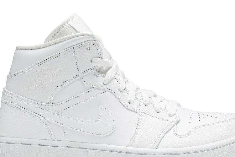 Air Jordan 1 Mid 'Triple White' 2020