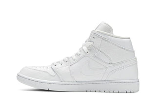Air Jordan 1 Mid 'Triple White' 2020