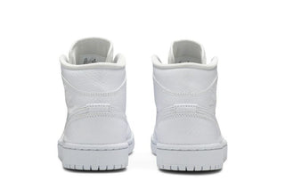 Air Jordan 1 Mid 'White Snakeskin'