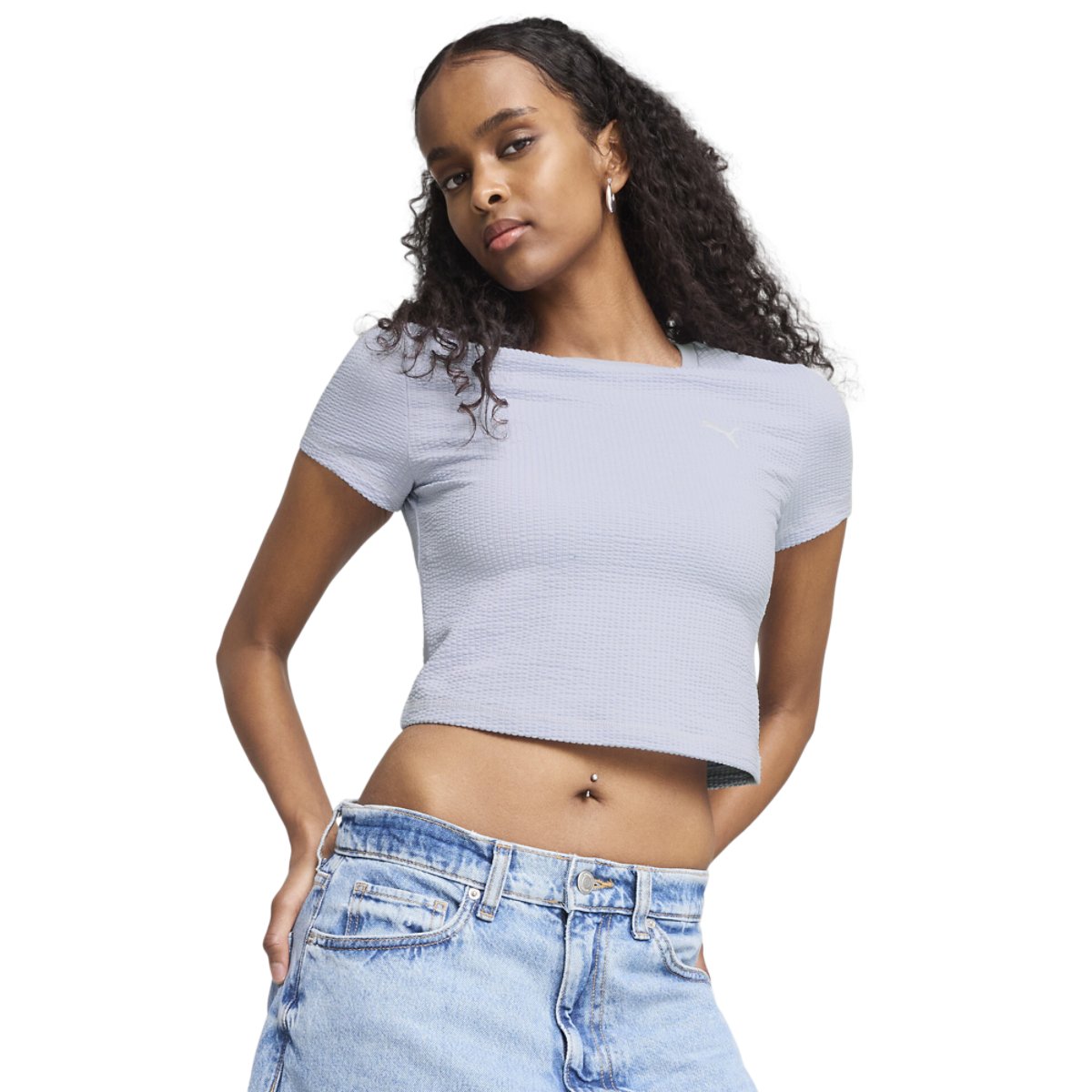 PUMA DARE TO TEXTURED BABY TEE