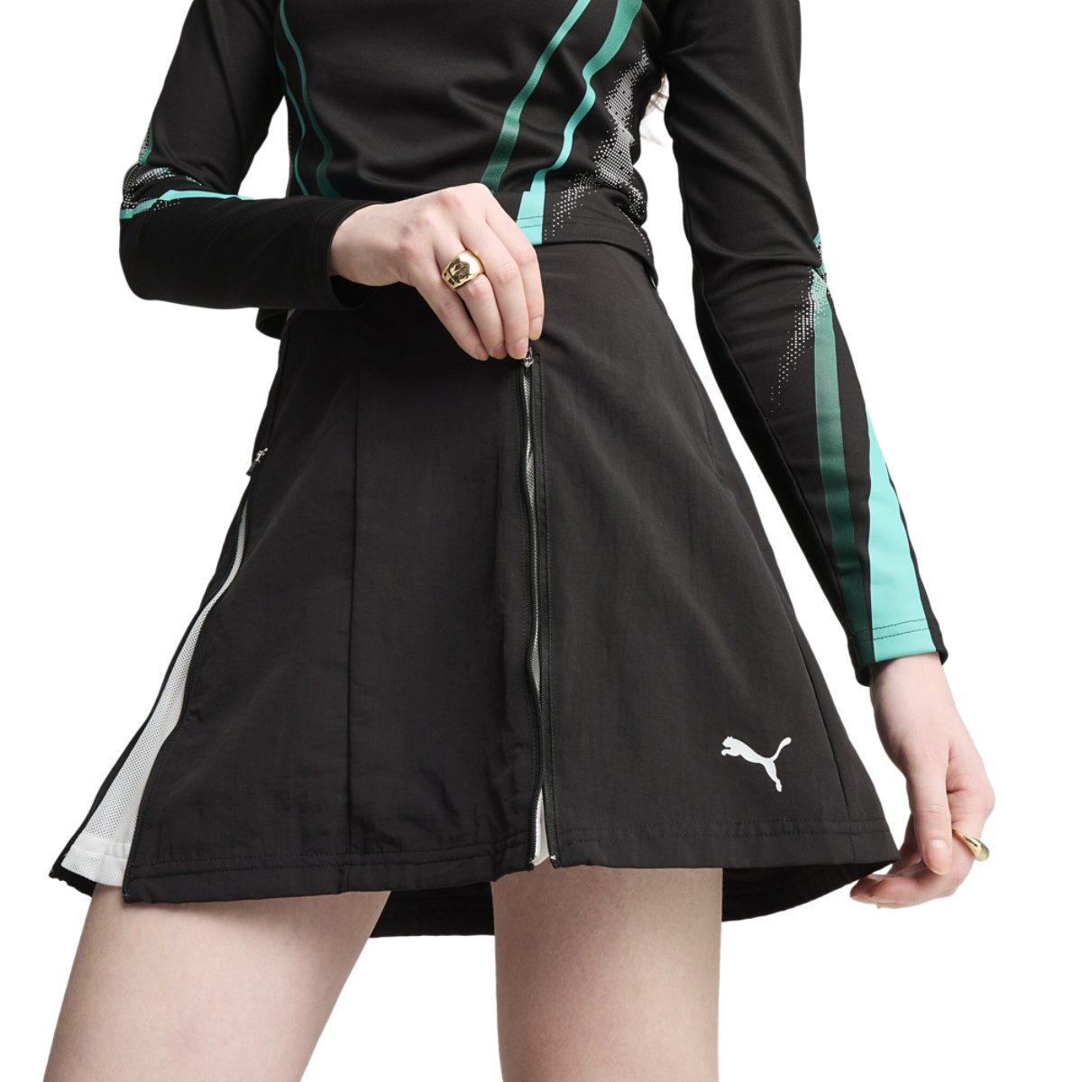 PUMA DARE TO ZIP-OFF WOVEN SKIRT