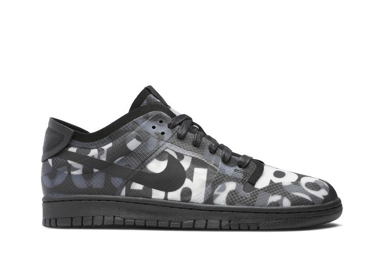 Comme des Garçons x Nike Dunk Low 'Monogram Print'