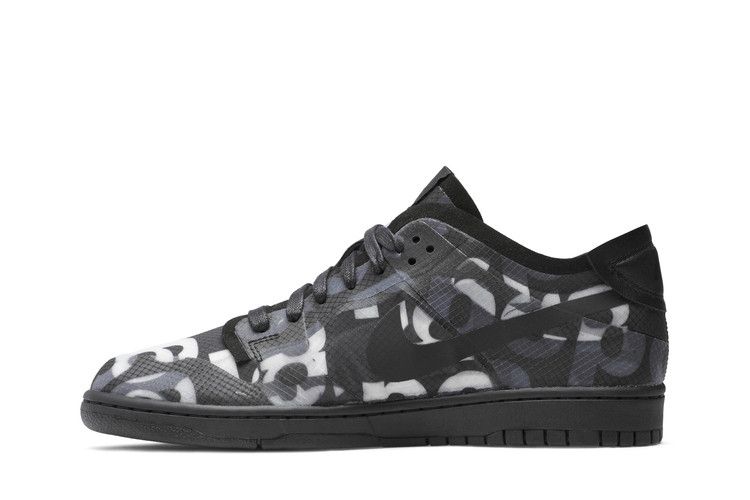 Comme des Garçons x Nike Dunk Low 'Monogram Print'