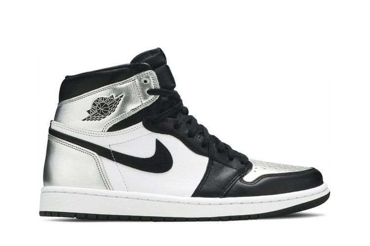 Air Jordan 1 Retro High OG 'Silver Toe'
