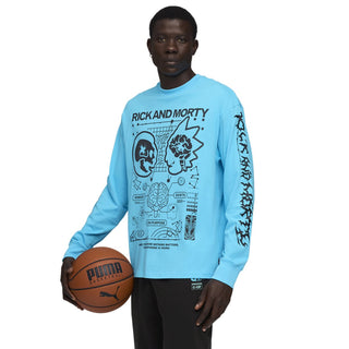 PUMA Hoops x Rick and Morty Long Sleeve T-Shirt
