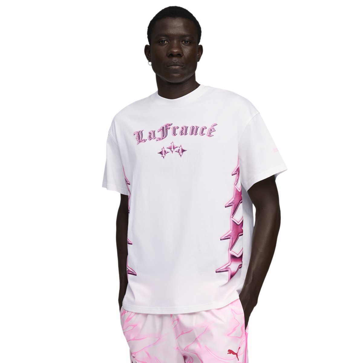 PUMA Lafrance Pink Heem T-Shirt