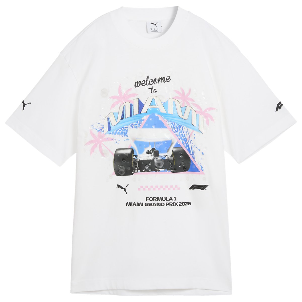 PUMA F1 Miami Washed Graphic Tee