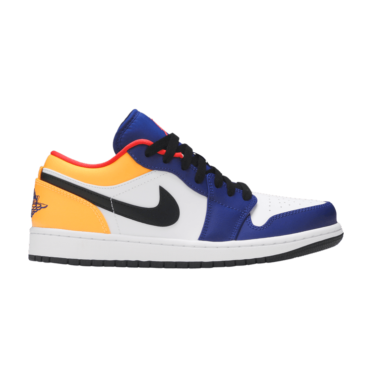 Air Jordan 1 Low 'White Deep Royal Blue'