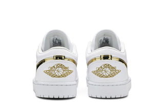 Air Jordan 1 Retro Low 'White Metallic Gold'