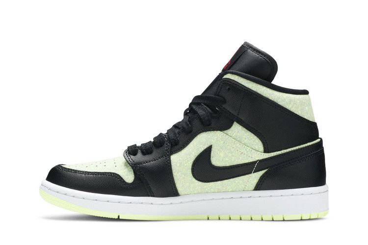 Air Jordan 1 Mid SE 'Black Barely Volt'