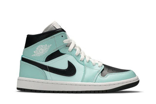 Air Jordan 1 Mid 'Aqua Black'