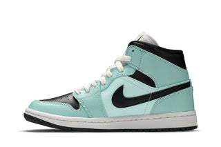 Air Jordan 1 Mid 'Aqua Black'