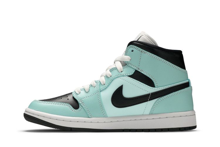 Air Jordan 1 Mid 'Aqua Black'