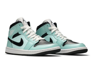 Air Jordan 1 Mid 'Aqua Black'
