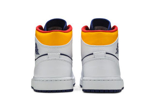 Air Jordan 1 Mid 'White Deep Royal Blue'