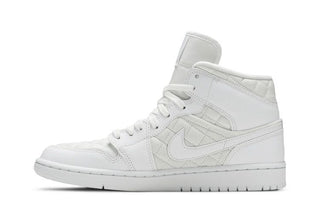 Air Jordan 1 Mid SE 'White Quilted'