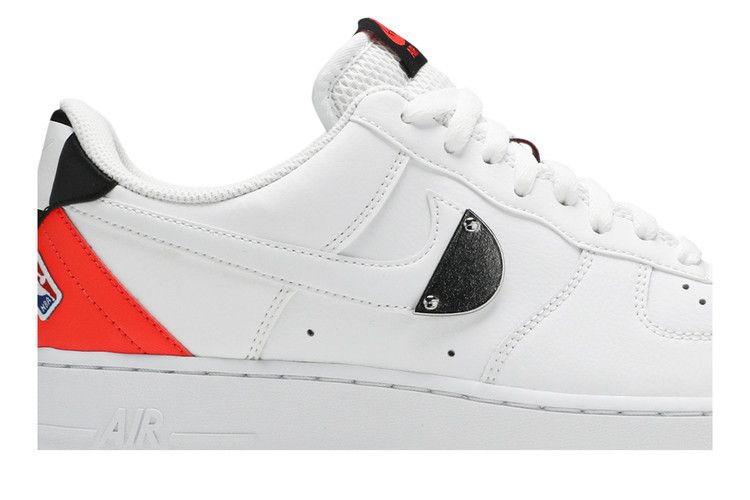 NBA x Nike Air Force 1 '07 LV8 'White Bright Crimson'