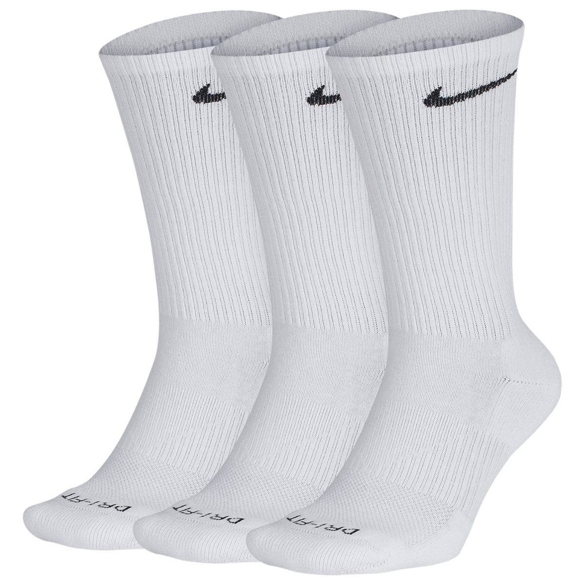 Nike 3 Pack Dri-FIT Plus Crew Socks