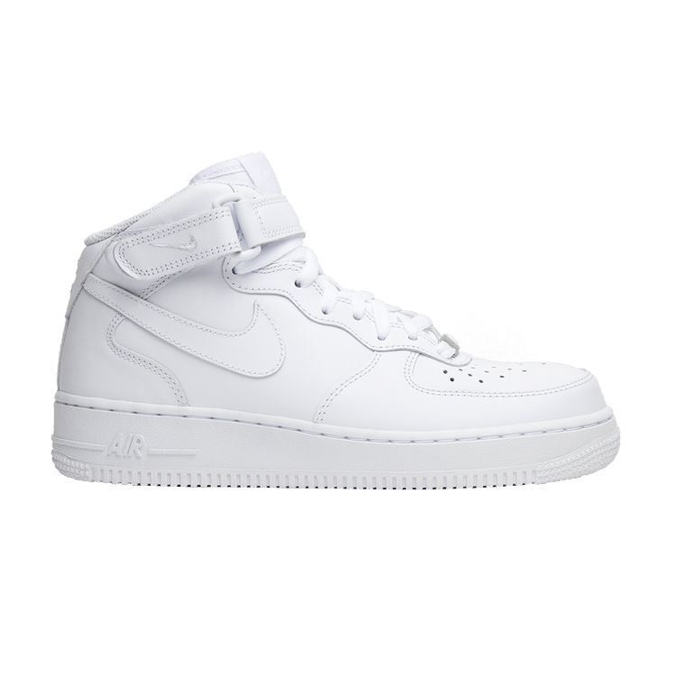 Nike Air Force 1 Mid 07 Leather 'Triple White'