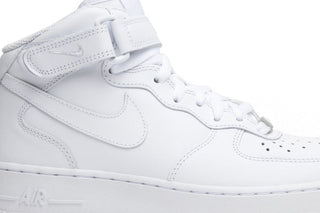 Nike Air Force 1 Mid 07 Leather 'Triple White'