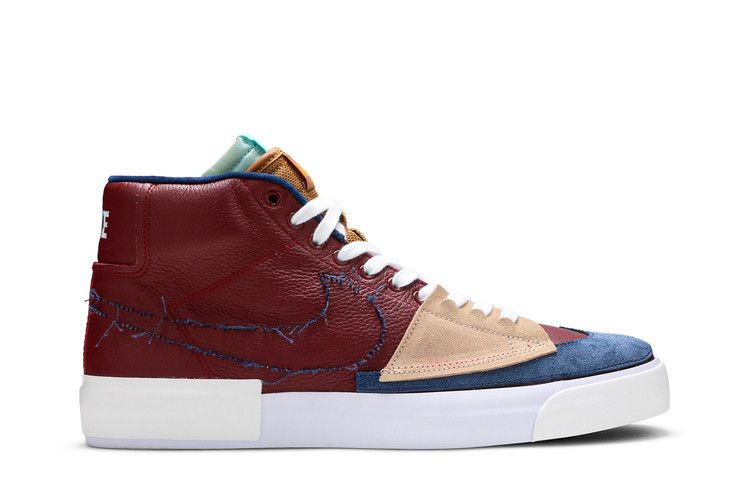 Nike Zoom Blazer Mid Edge SB 'Team Red Navy'