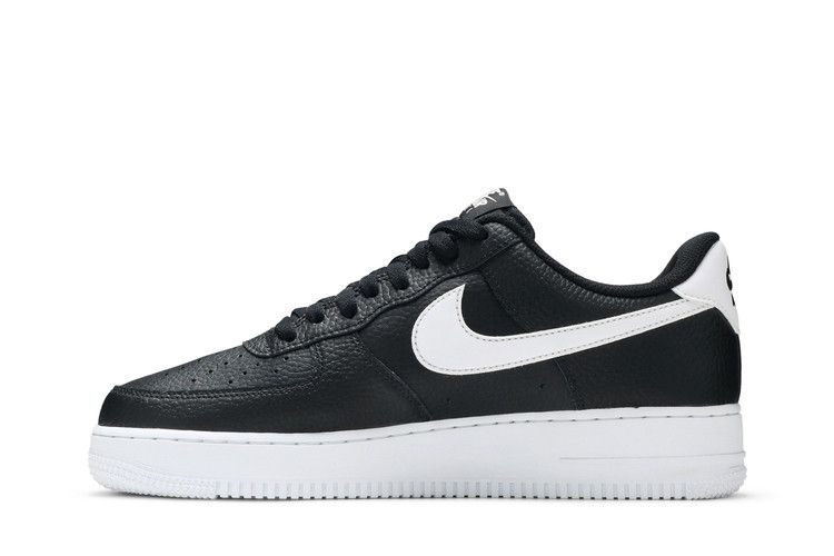 Nike Air Force 1 '07 'Black White Tumbled'