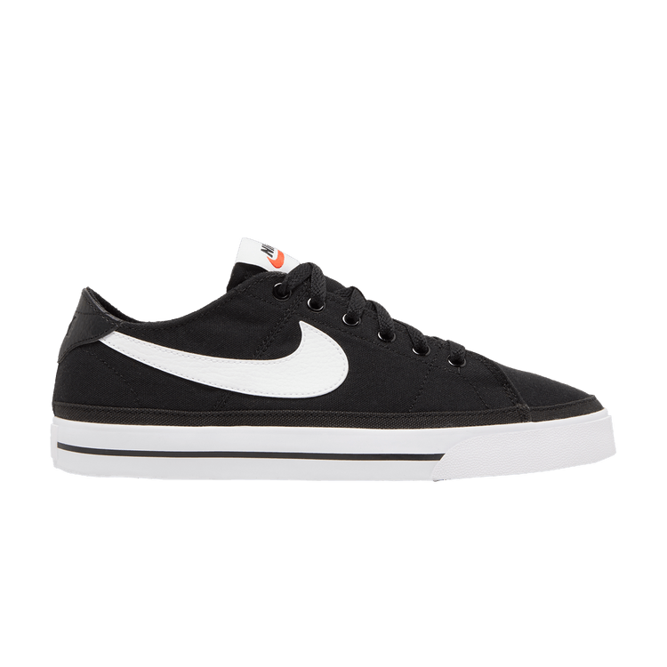 Nike Court Legacy Canvas 'Black White'