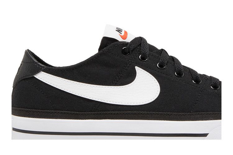 Nike Court Legacy Canvas 'Black White'
