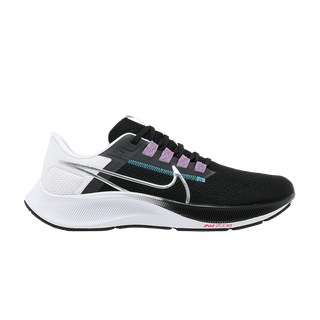 Nike Air Zoom Pegasus 38 'Black Metallic Silver'