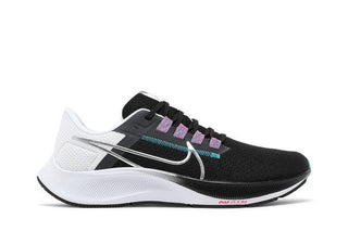 Nike Air Zoom Pegasus 38 'Black Metallic Silver'