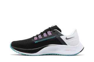 Nike Air Zoom Pegasus 38 'Black Metallic Silver'