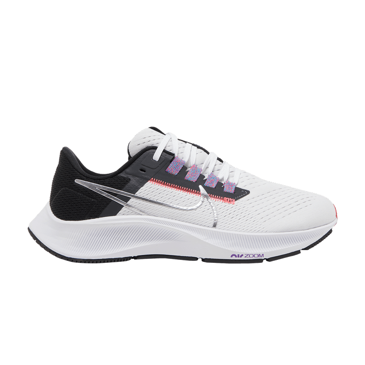 Nike Air Zoom Pegasus 38 'White Metallic Silver'