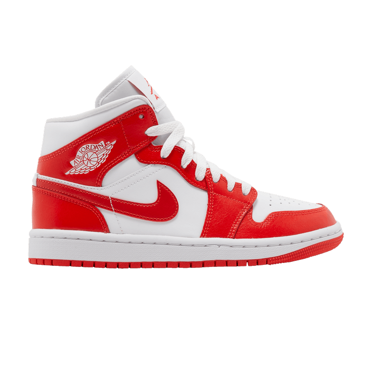 Air Jordan 1 Mid 'Habanero Red'