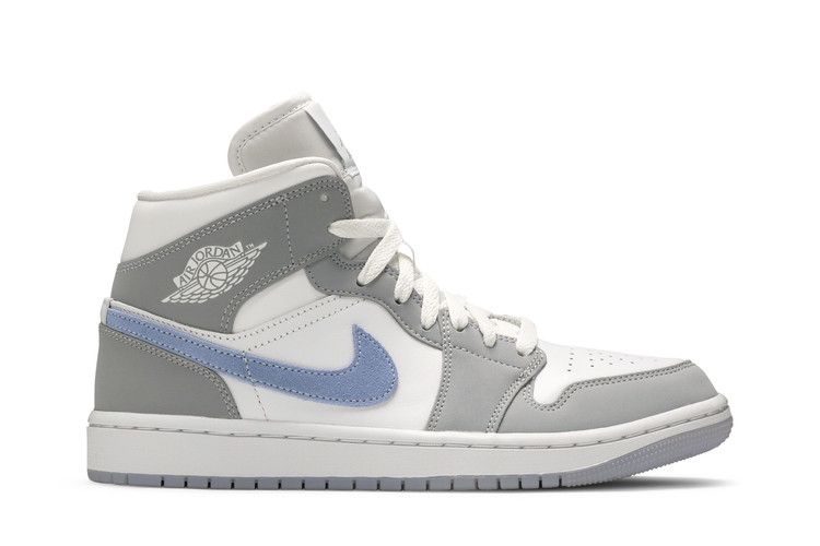Air Jordan 1 Mid 'Wolf Grey Aluminum'