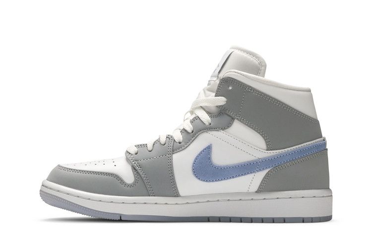 Air Jordan 1 Mid 'Wolf Grey Aluminum'