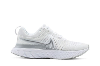 Nike React Infinity Run Flyknit 2 'White Metallic Silver'