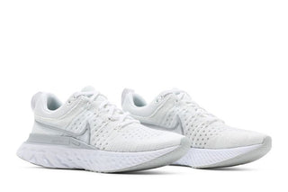 Nike React Infinity Run Flyknit 2 'White Metallic Silver'