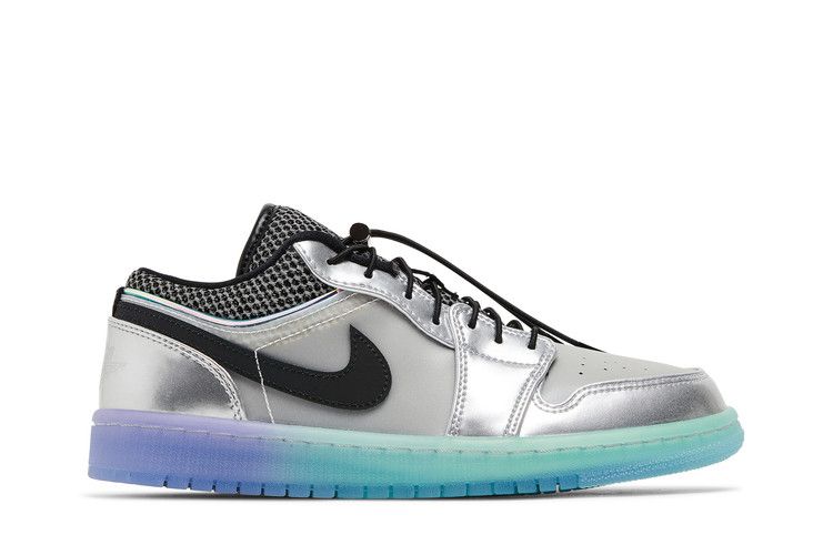 Air Jordan 1 Low SE 'Metallic Silver Gradient'