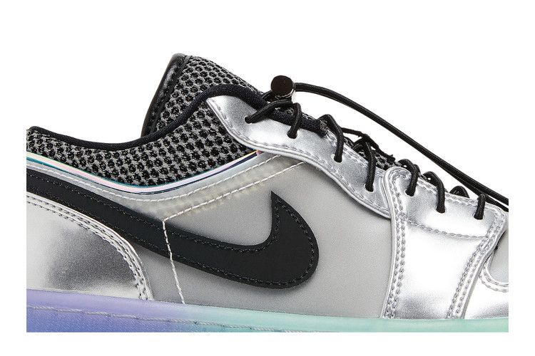 Air Jordan 1 Low SE 'Metallic Silver Gradient'