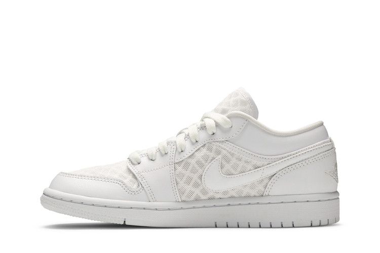 Air Jordan 1 Low Breathe 'Triple White'